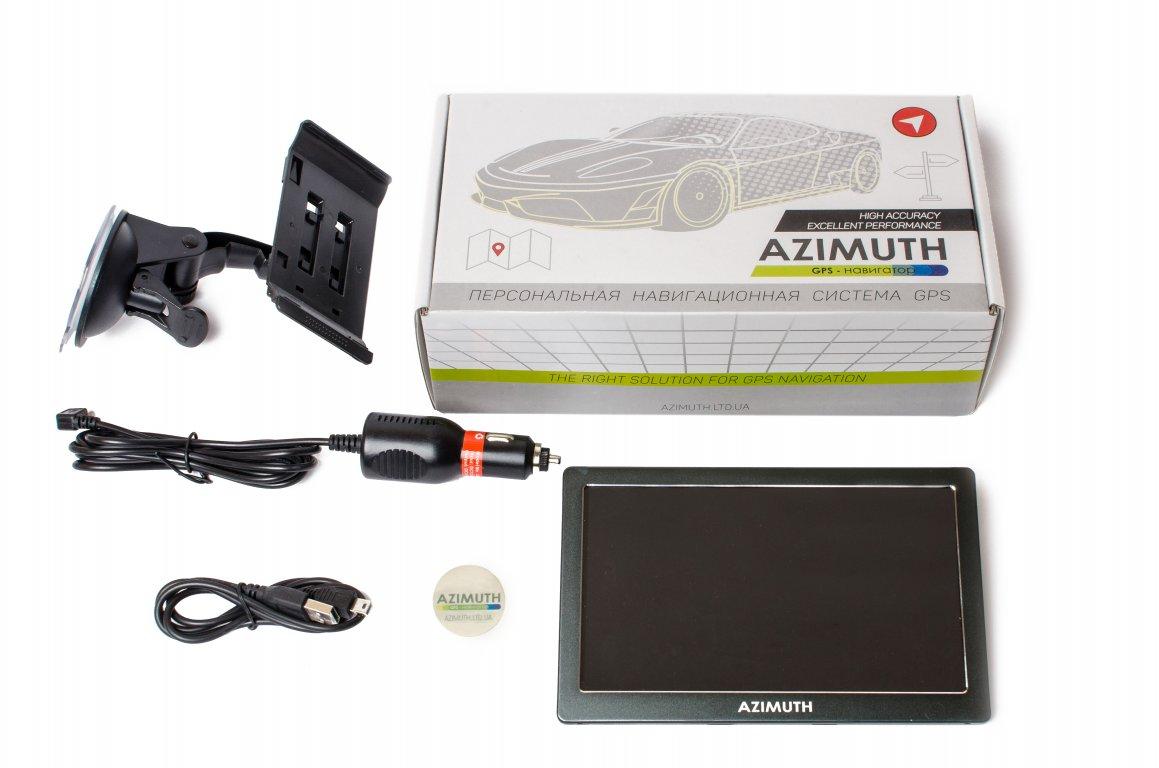 Автомобильный GPS Навигатор Azimuth B75 Plus - фото 4 - id-p2116590449