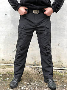 Тактичні штани чорні ріп-стоп