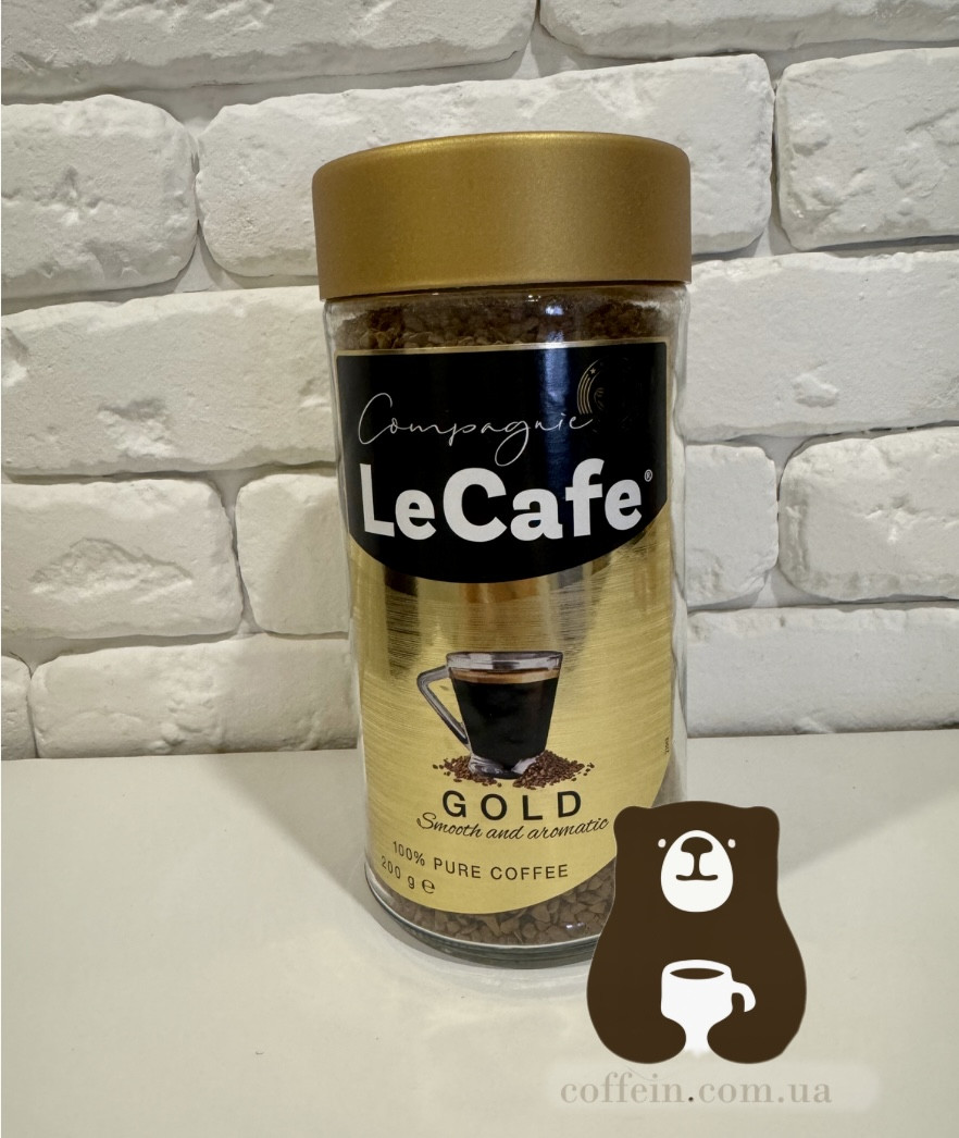 Кава Le Cafe розчинна в скляній банці 200гр, фото 1