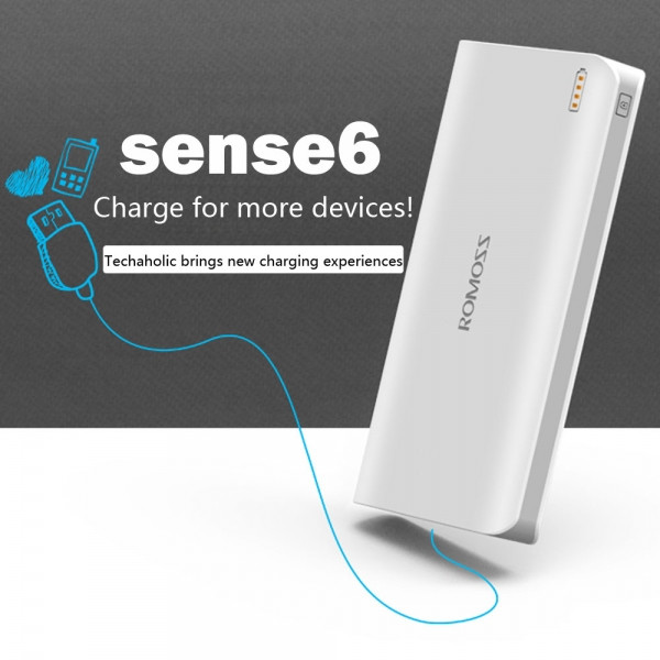 Повербанк ROMOSS Sense 6 20000 mAh, фото 1
