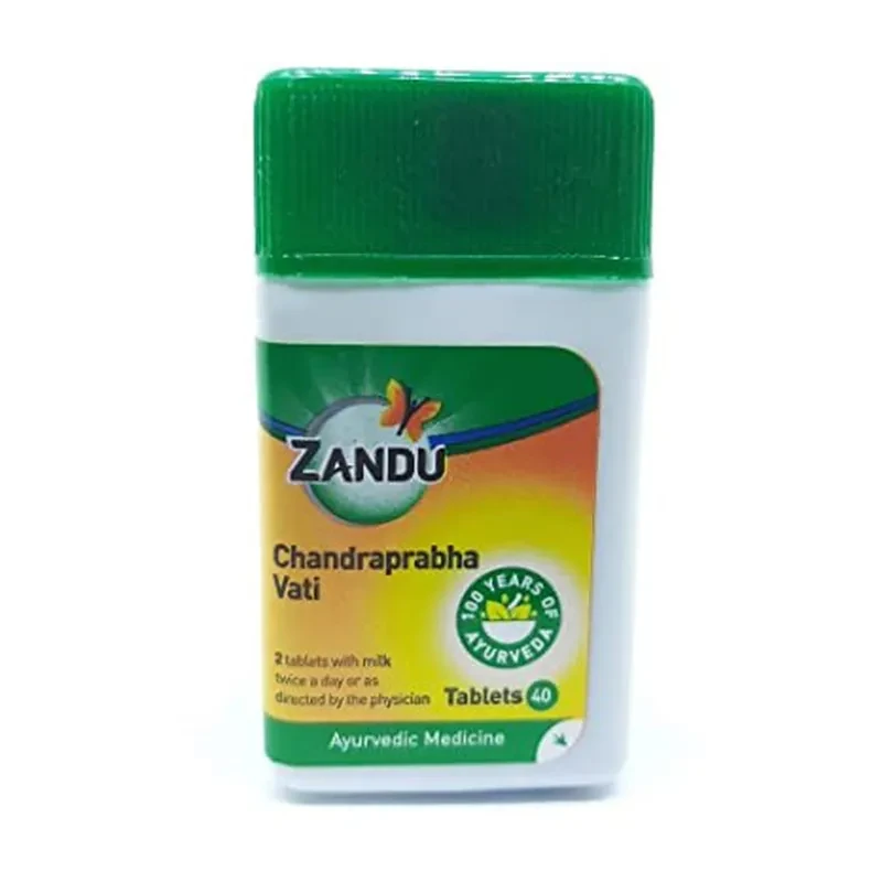 Чандрапрабха Вати Занду Chandraprabha Vati (Zandu) 40 таб, это мочегонное, тонизирующее, снижающее кислотность - фото 1 - id-p2116631179