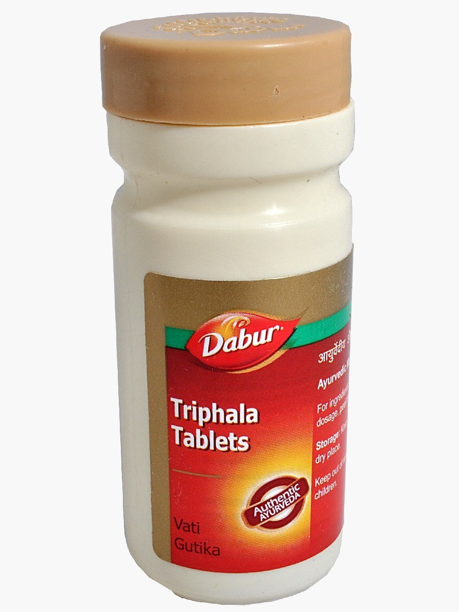 Трифала таблетки (Дабур) Triphala Tablets (Dabur) 60таб - фото 1 - id-p2116631244