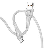 Кабель BOROFONE BX98 Type-C Superior charging data cable Gray (BX98CG)