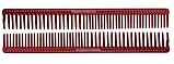 Гребінець JRL для стрижки довгого тонкого волосся червоний JRL-306RED, фото 2