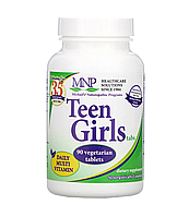 Michael's Naturopathic Programs Таблетки для девочек-подростков, ежедневные поливитамины, 90 таблеток