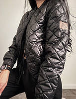 Куртка жіноча стьобана на силіконі у кольорах (Норма), фото 9