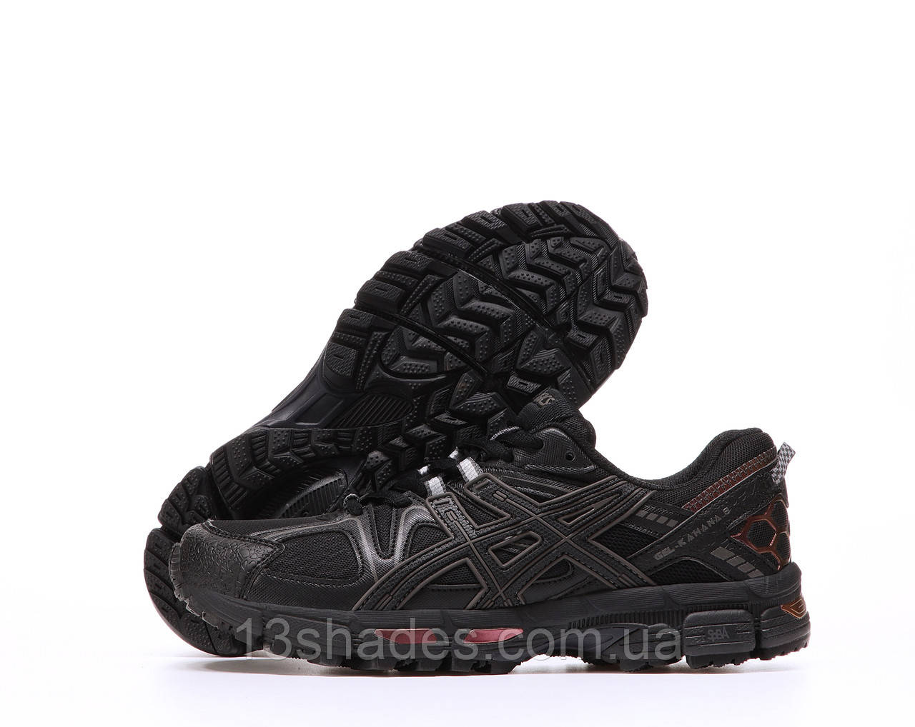 Кросівки чоловічі чорні Asics Tiger Gel-Kahana 8 Black Rose Gold Одеса