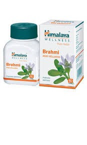 Брахми Хималая, Brahmi Himalaya 60таб, природный тоник для мозга, 250 мг - фото 1 - id-p2116632177