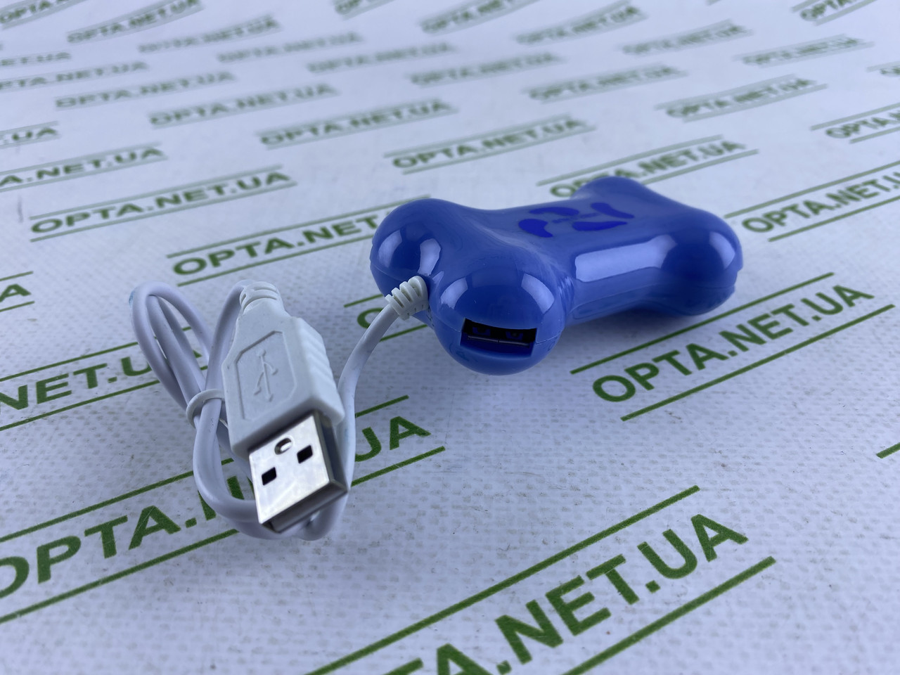 Хаб 4 портовий 2.0 Bone Bone (кістка) UH004 YC10-YC13, фото 1