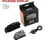 Налобний Ліхтар BORUiT B33 XP-G2 + 2*3030 червоне світло, фото 7