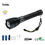 Ліхтар дуже яскравий TRLIFE XHP90 +ЗУМ, фото 3
