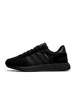 Мужские кроссовки Adidas Originals Iniki All Black (Адидас Оригинал)