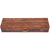 Набір шампурів на подарунок ТИГР в дерев'яній коробці, фото 2