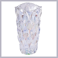 Ваза для квітів скляна прозора хамелеон вази інтер'єрні зі скла