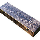 Набір шампурів на подарунок КАБАН МАХ в дерев'яній коробці, фото 3
