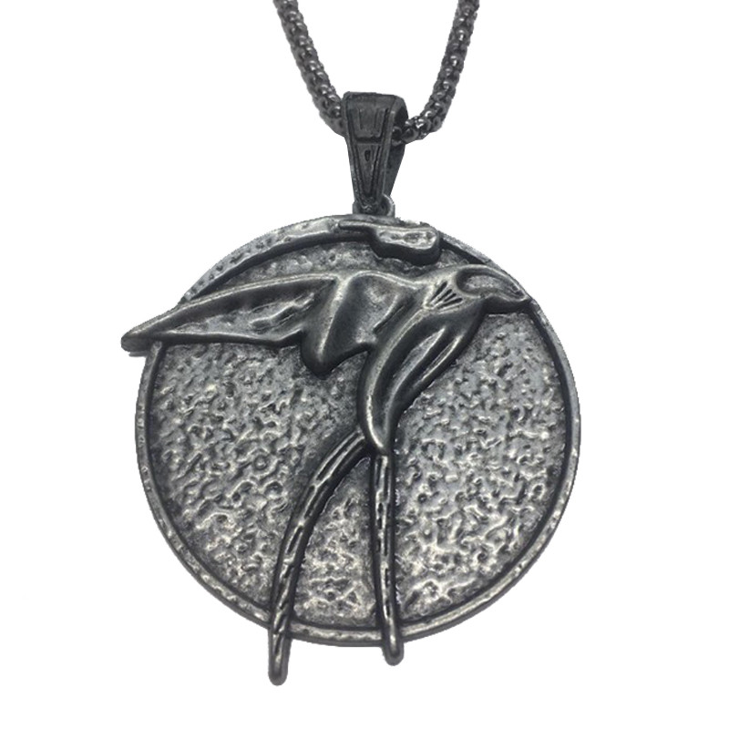Кулон медальйон Цири Птах Witcher Ciri Medallion Necklace, фото 1