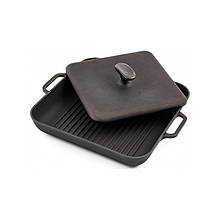 Сковорода-гриль "Сітон "квадратна з пресом