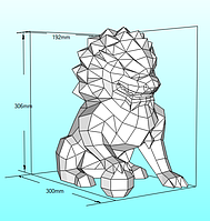 PaperKhan набор для творчества 3D фигура статуя скульптура паперкрафт набор для творчества игрушка оригами