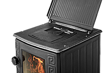 Камін Duval EM-203F Black Edition Турбо, фото 4