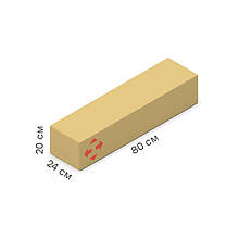 Коробка Нової Пошти 80х24х20 см (10 кг) для транспортування товару