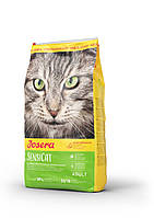Полноценный сухой корм для взрослых кошек с чувствительным пищеварением Josera SENSICAT 10 кг