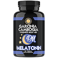 Гарцинія камбоджійська, Garcinia Cambogia+MELATONIN, 60 капсул