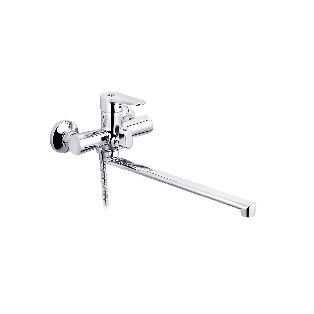 Кран у ванну з душем довгий вилив WAL BOU2-A146, фото 1