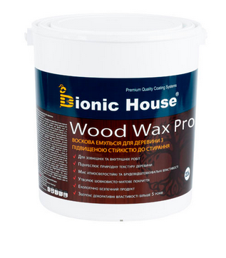 Профессиональная краска-воск для дерева Вуд Вакс Про/WOOD WAX PRO белый уп. 10 л