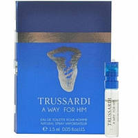 Trussardi A Way for Him 1,5 мл - туалетная вода (edt), пробник