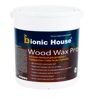 Профессиональная краска-воск для дерева  Вуд Вакс Про/WOOD WAX PRO уп.0.8 л разные цвета