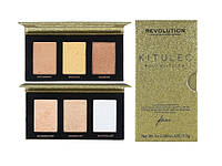 Палетки хайлайтеров для лица Makeup Revolution Kitulec #GlowKitulca Highlighter Palette 2х7.5 г