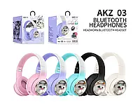 Наушники накладные Bluetooth с ушками AKZ-03