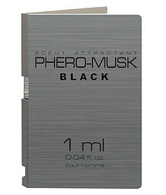 Духи з феромонами для чоловіків PHERO-MUSK BLACK, 1 ml