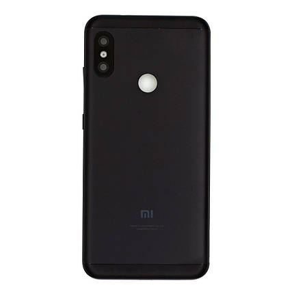 Корпусна кришка для телефону Xiaomi Mi A2 Lite (Black) (Original PRC), фото 1