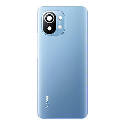 Корпусна кришка для телефону Xiaomi Mi 11 (Blue) (Original), фото 1