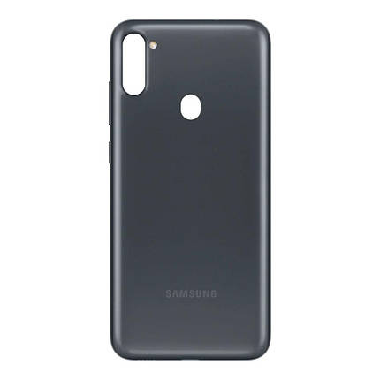 Корпусна кришка для телефону Samsung A115 Galaxy A11 (Black) (Original PRC), фото 2