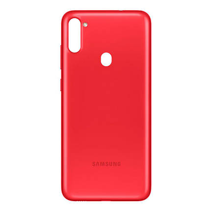 Корпусна кришка для телефону Samsung A115 Galaxy A11 (Red) (Original PRC), фото 2