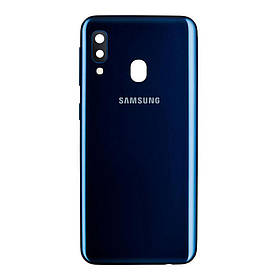 Корпусна кришка для телефону Samsung A202 Galaxy A20e (2019) (Blue) (Original PRC)