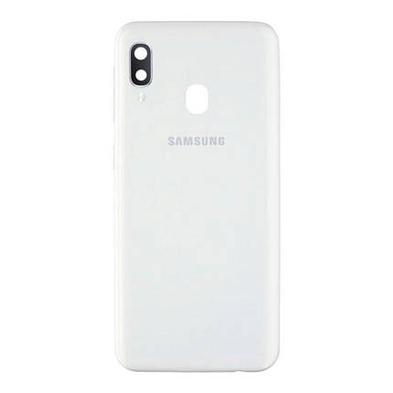 Корпусна кришка для телефону Samsung A202 Galaxy A20e (2019) (White) (Original PRC), фото 2