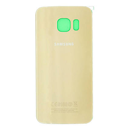 Корпусна кришка для телефону Samsung G928 Galaxy S6 Edge Plus (Gold), фото 1