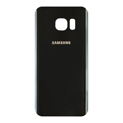 Корпусна кришка для телефону Samsung G930 Galaxy S7 (Black), фото 1