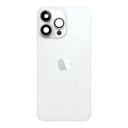 Корпусна кришка для телефону iPhone 14 Pro Max (Silver) (Original PRC) зі склом камери, фото 1