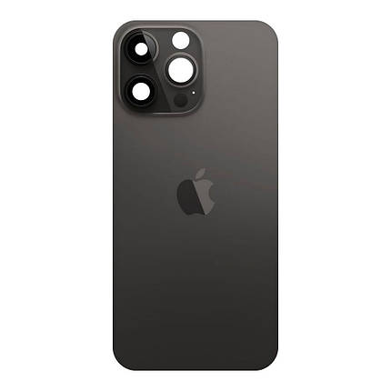 Корпусна кришка для телефону iPhone 14 Pro (Space black) (Original PRC) зі склом камери, фото 1