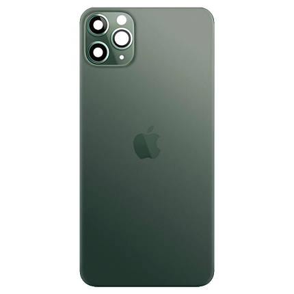 Корпусна кришка для телефону iPhone 11 Pro Max (Midnight green) (Original PRC) зі склом камери, фото 1