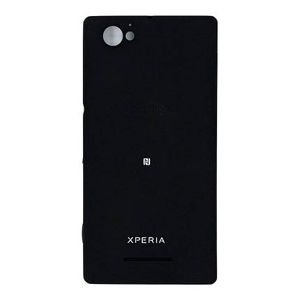 Корпусна кришка для телефону Sony C1904 Xperia M (Black), фото 2