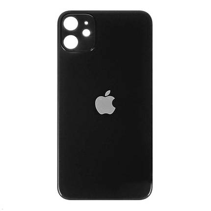 Корпусна кришка для телефону iPhone 11 (Black) (Original PRC), фото 2