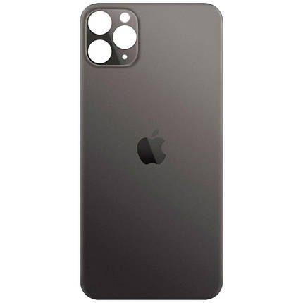 Корпусна кришка для телефону iPhone 11 Pro Max (Space grey) (Original PRC), фото 2