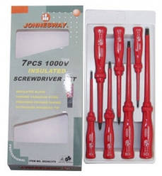 Набір діелектричних викруток хрест JONNESWAY D19107S 7 шт.