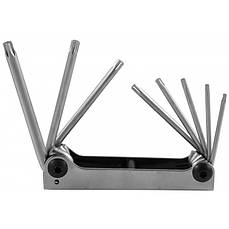 Набір кутових ключів ТORX JONNESWAY H07M08SF 8шт. (в ключниці)