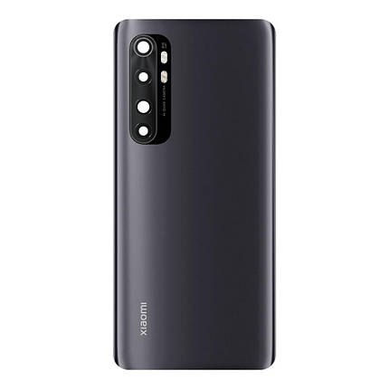 Корпусна кришка для телефону Xiaomi Mi Note 10 Lite (Black) (Original PRC), фото 2